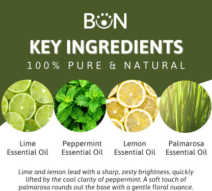 Best of Nature Essential Oil Blend – 100% Pure for Diffuser, Aromatherapy & Relaxation (Invigorating)