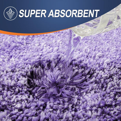 OLANLY Bathroom Runner Rugs 59x20, Extra Soft Absorbent Microfiber Bath Rugs, Rubber Backing, Quick Dry, Machine Washable Bath Mats for Bathroom Floor, Tub and Shower, Home Decor Accessories, Violet