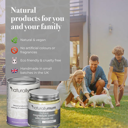 Magnesium Cream with Vitamin D3 [4 Fl Oz] - Magnesium Calm Cream and Vitamin D Lotion - Magnesium D3 Cream - Calming Cream Magnesium and Vitamin D - Turmeric & Arnica Cream - Unscented