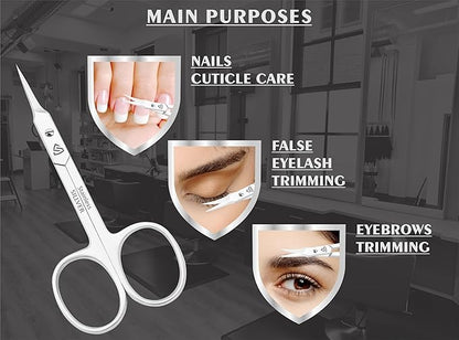 Cuticle Scissors Curved Blade -