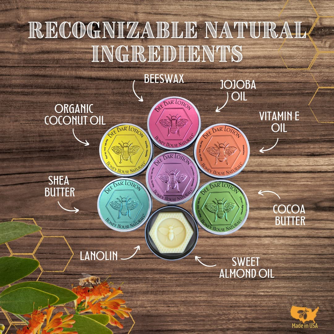 Bee Bar Honey House Naturals Duo – Lavender – Small .6 ounce & Large 2 ounce