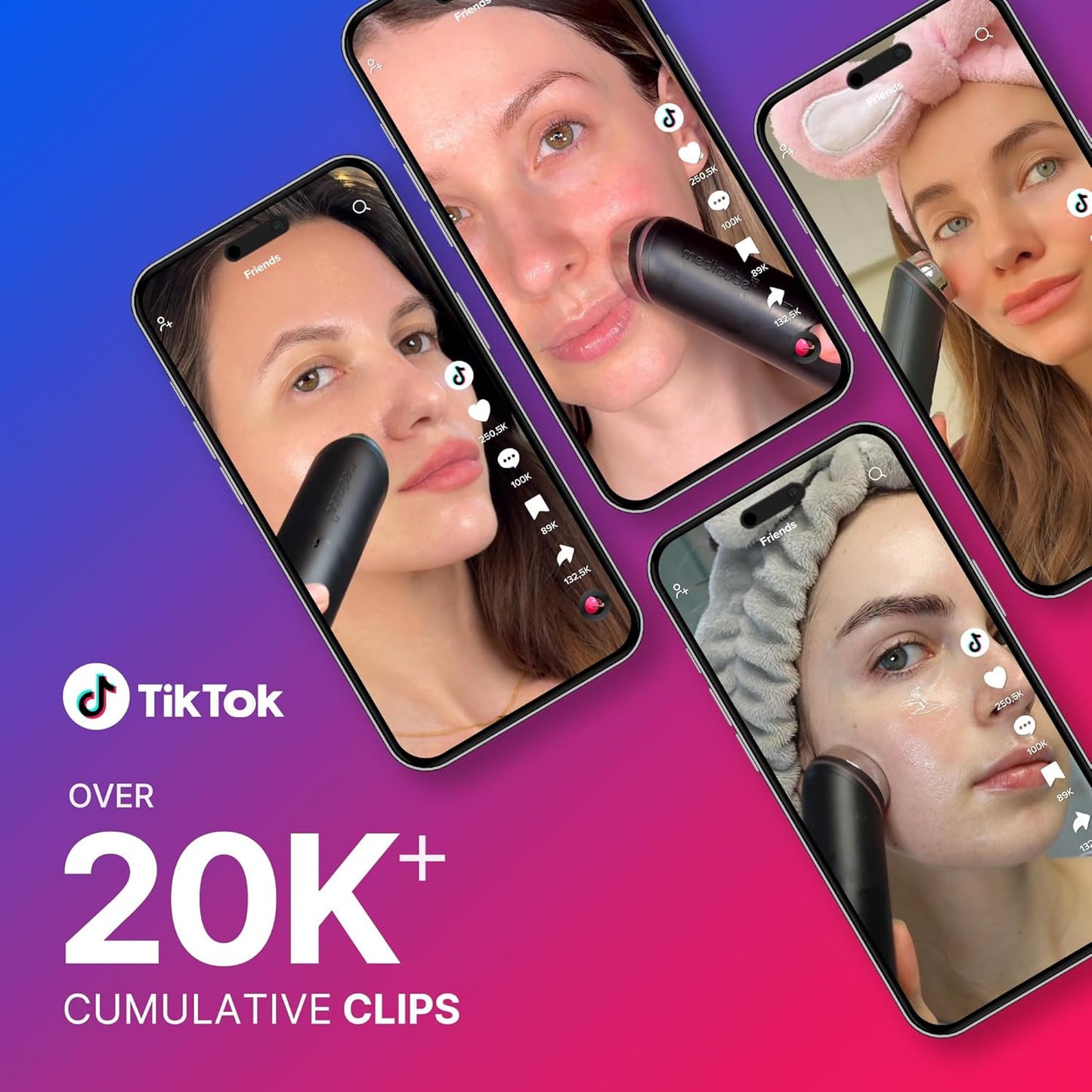 medicube Booster Glow Duo for Poreless Radiance: Age-R Booster Pro (Black) and Collagen Jelly Cream 50ml