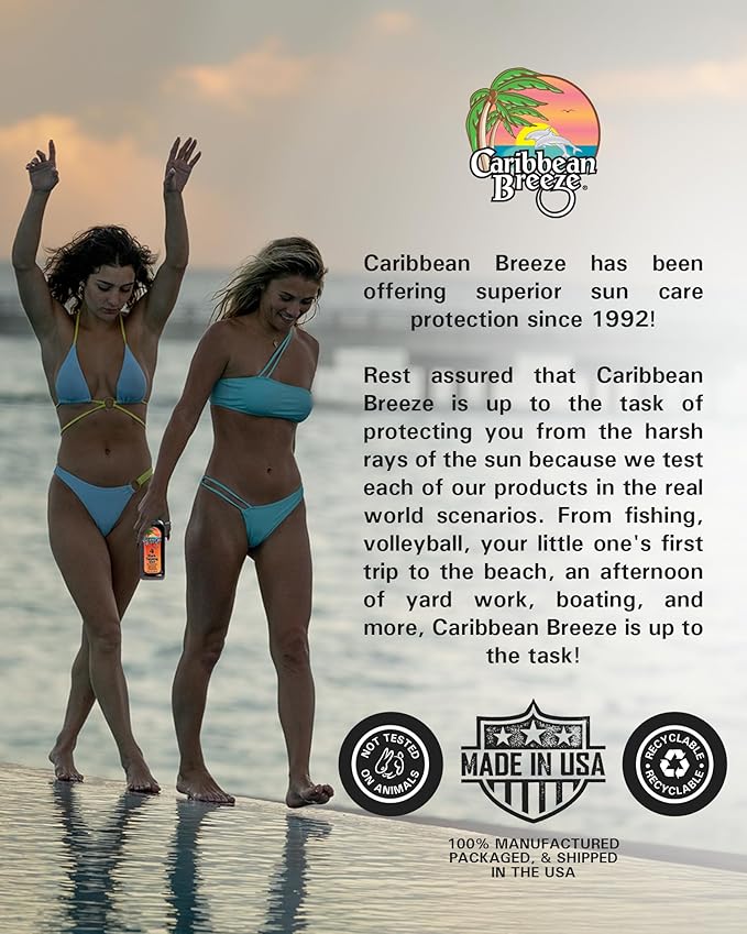 Caribbean Breeze SPF 4 Dark Tanning