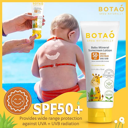 Baby Mineral Sunscreen Lotion for