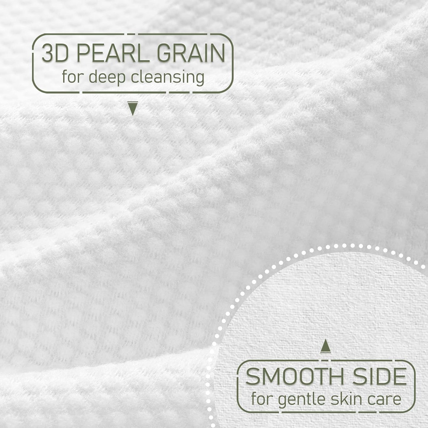 Disposable Face Towel Biodegradable Large Dry Face Wipes 240 Count/4 Box Extra Thick Soft Clean Facial Towels for Sensitive Skin, Makeup Removing, Facial Cleansing, Nursing, Travel, 10"×12"