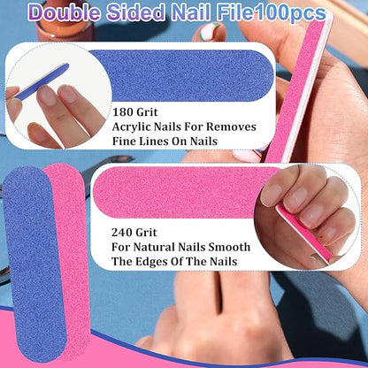 Cobee 100 pcs nail file