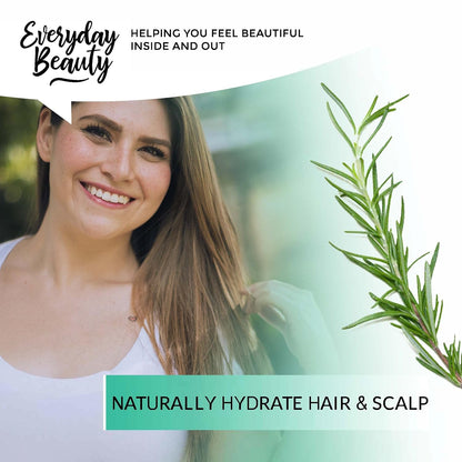 Rosemary Hydrosol - Bulk 32 Fl Oz - Alcohol-Free Vegan All Natural Refreshing for Face, Scalp & Hair - Uplifts, Calming & Soothing for All Skin Types…