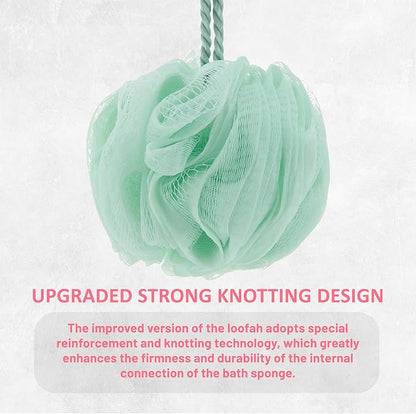 5 piece exfoliating loofah set