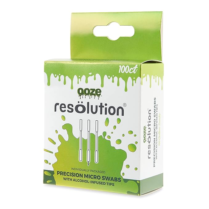 Ooze resolution alcohol cotton swabs