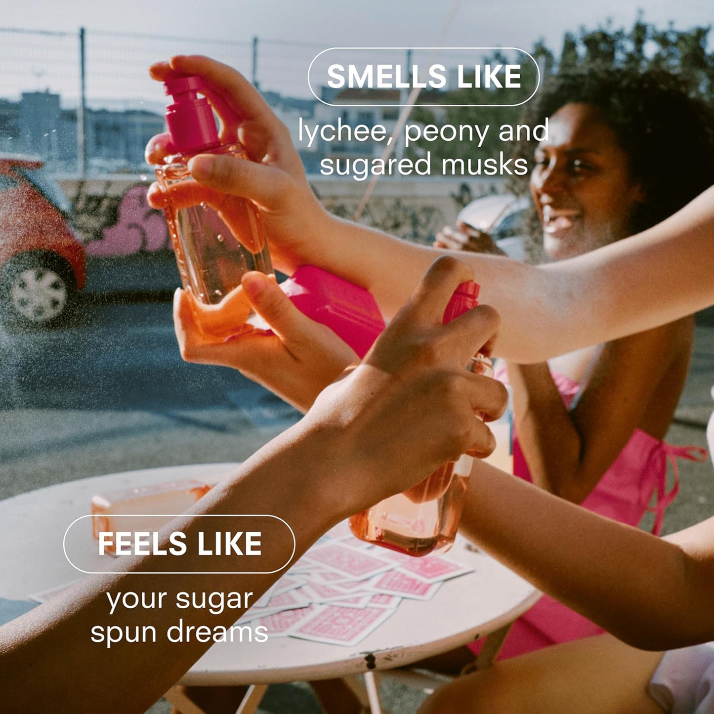 Boy Smells Lycheelicious Travel Mist – Lychee, Peony & Cotton Candy Musk – Sweet Floral Body Mist for Women – Travel Size Perfume – 3oz