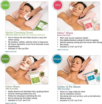 Intrinsics petite cotton 12-ply gauze