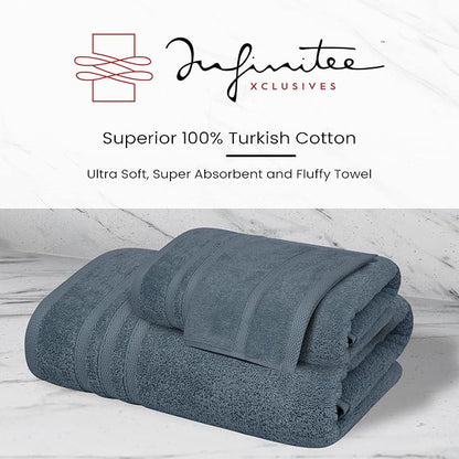 Infinitee xclusives blue hand towels