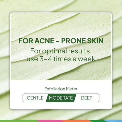 St. Ives Blackhead Clearing Face Scrub, Clears Blackheads & Unclogs Pores, Green Tea & Bamboo, Salicylic Acid Acne Treatment Facial Scrub, Moderate Exfoliator Skin Care with Natural Exfoliants 6 oz