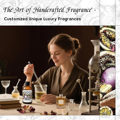 HIQILI Passion Fruit Fragrance Oil for Home Diffuser, Oil Burner, Great for Soap, Candle & Perfume Making, Add to Body Lotion - 1 Fl Oz