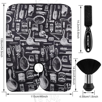 NICEMOVIC Hair Cutting Barber Cape
