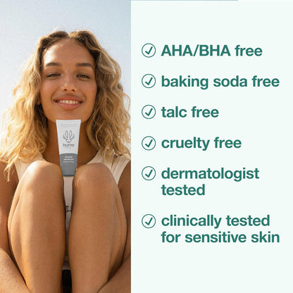 Invisible Whole Body Deodorant for women and men - All Over Full Odor Control Aluminum Free Deo - No Baking Soda- Anti-Chafing Cream Full Body deodorant, Safe for Sensitive Skin, Fragrance-Free