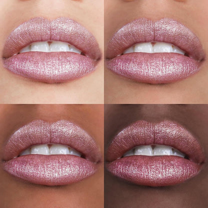 FOCALLURE Glisten Opal Shine Lipstick, High Impact Lip Color, Moisturizing Tinted Lip Balm, Lightweight & Hydrating Formula for Lip Care, FLOWER DANCE