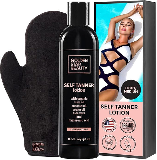 Self Tanner with Tanning Mitt -