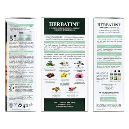 Herbatint Permanent Haircolor Gel, 7N