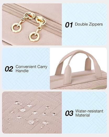 Bagsmart travel toiletry bag hanging