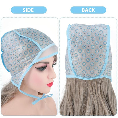 6Pcs Hair Highlight Cap Kit,