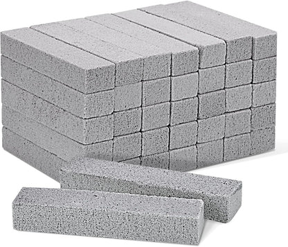 HongWay 36 Pack Pumice Stones for Toilet Cleaning Bowl Stick,Pumice Scouring Pad Pumice Stick Cleaner for Cleaning Toilet, Bathtubs, Kitchen Sink, Grill, Household (5.9 x 1.4 x 0.9 Inches)
