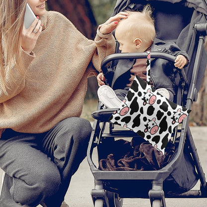 Cow Gifts for Women, 2Pcs Wet Bags, Wet Dry Bag Reusable for Swimsuit, Travel, Diapers, Pool, Beach, Dirty Yoga Gym Clothes, Toiletries, Makeup Bag, Waterproof Goose Cow Print Stuff Birthday Gifts