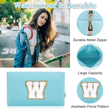 Personalized initial letter patch makeup