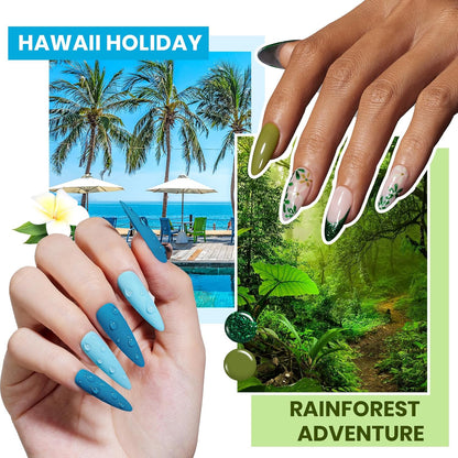 Beetles Gel Nail Polish Set 77 Pcs 60 Colors Cat Eye Gel Nail Kit Fall Winter Red Nude White Polish Nail Kit with Base Top Coat UV DIY Art Tool Home Gifts for Women World Travel