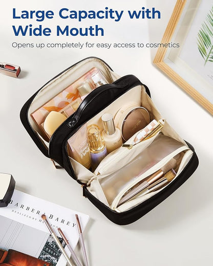 Bagsmart travel makeup bag large