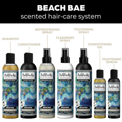 Dollylocks Tightening Spray – The Original Dreadlock Tightening Spray, Residue-Free, Coconut Lime (Beach Bae Scent, 8oz)