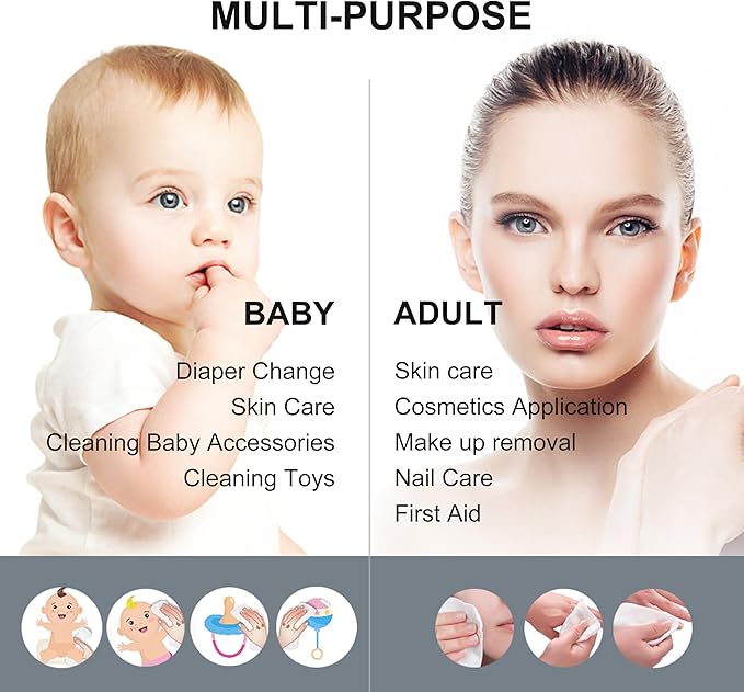 Shino natural square cotton pads,