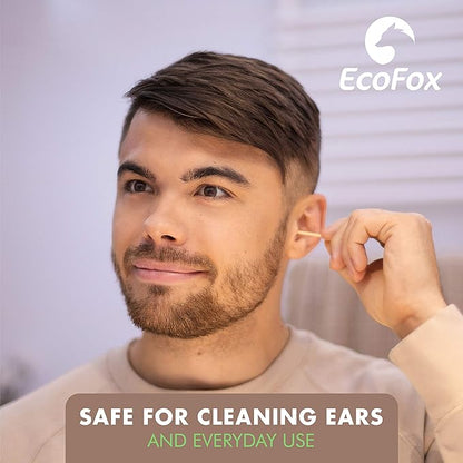 Bamboo cotton swabs 200 count