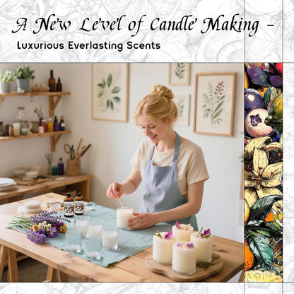 HIQILI Tide Drift Fragrance Oil, Ocean & Jasmine Scents, Making Candle, Room Spray, Essential Oil Diffuser, DIY Body Butter & Hair Perfume - 5.07 Fl Oz