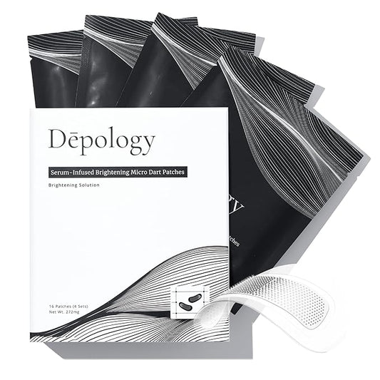 Depology serum-infused micro dart patches