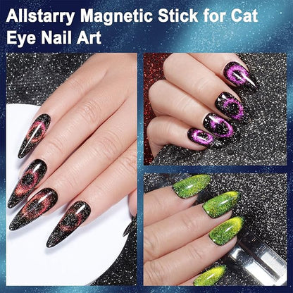 Allstarry 3pcs nail magnet tool