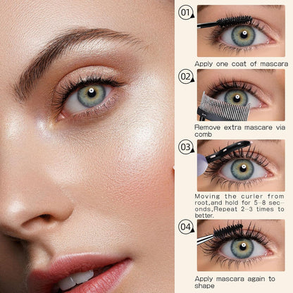 ZAPAL Heated Eyeash Curler, S600 Rechargeable Heated lash Curler, Intelligent Power Off Electric Eyelash Curler Heated Quickly 24 Hs Lasting Natural Makeup for Woman (Angel Blue/Silver, S600-148MM)