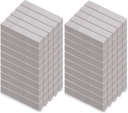 100 Pack Pumice Stone for Toilet Cleaning Bowl Stick Toilet Pumice Scouring Pad Pumice Stick Cleaner for Toilet, Bathtubs, Bathroom, Kitchen Sink, Pool, Grill, 5.9 x 1.37 x 0.98 Inch