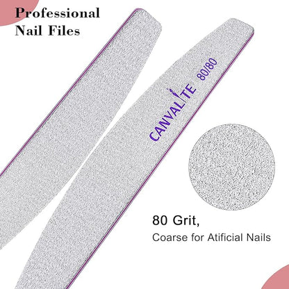 Canvalite 10pcs 80/80 Grit Nail