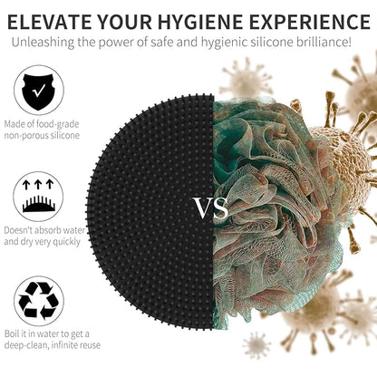 Silicone body scrubber 2 pack