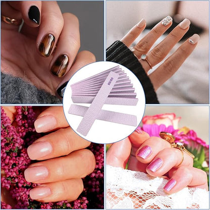 80/80 grit nail files, emery