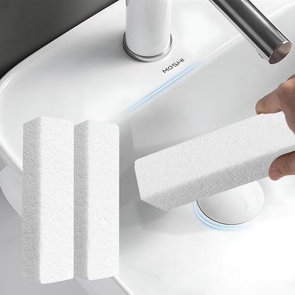 6 Pack Pumice Stone for Cleaning,Scouring Stick,Pumistone for Toilet, Pool, Bathroom, Sink (White D)