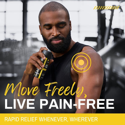 TIDL Cryotherapy Pain Relief Spray, 3 Oz (Pack of 2) Targeted Neck Pain, Joint & Muscle Pain Relief with Organic, Plant-Based Menthol, Instant Cooling for Arthritis, Back & Knee Pain