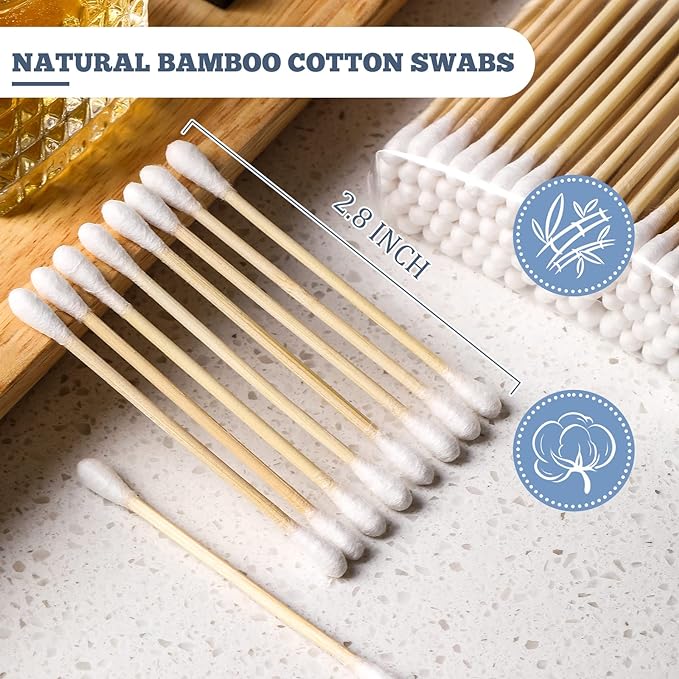 Bamboo cotton swabs -700 count