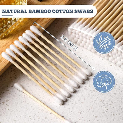 Bamboo cotton swabs -700 count