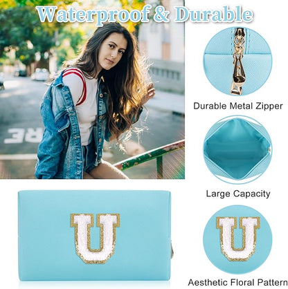 Personalized initial letter patch makeup