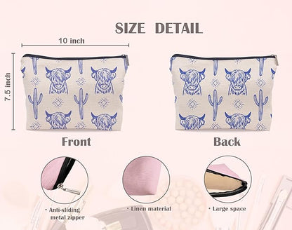 Western makeup bag,western gifts for