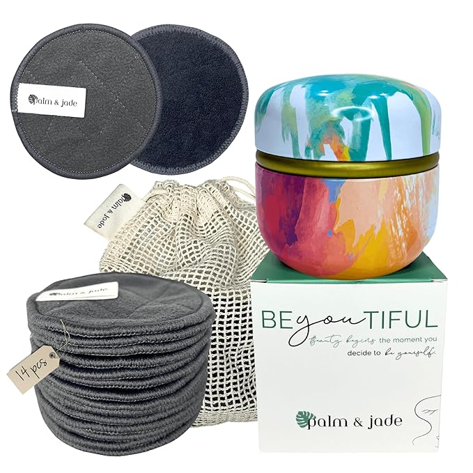 Reusable cotton rounds for face