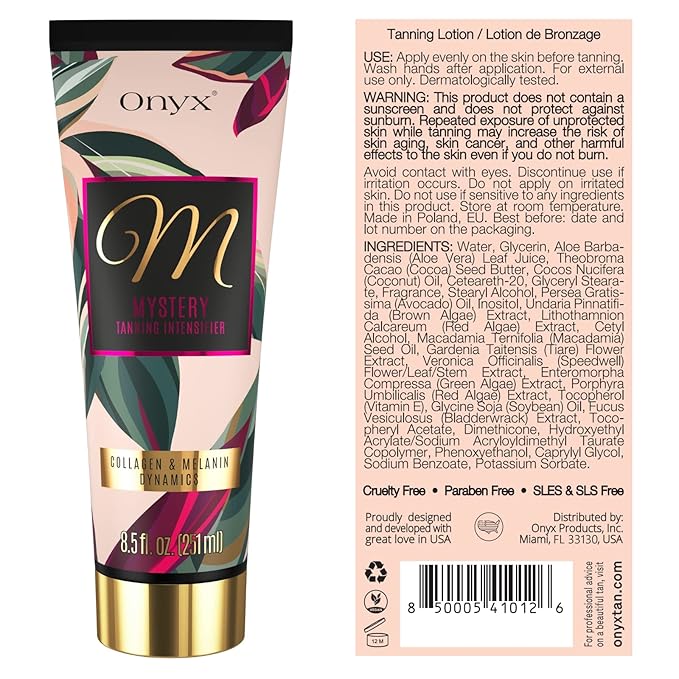 Onyx Mystery Outdoor Tanning Accelerator
