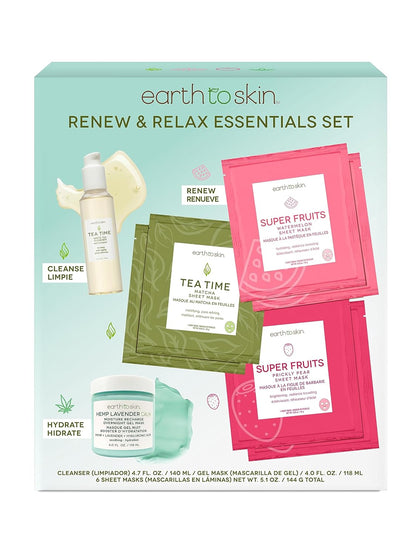 Earth To Skin Renew & Relax Essentials Set
